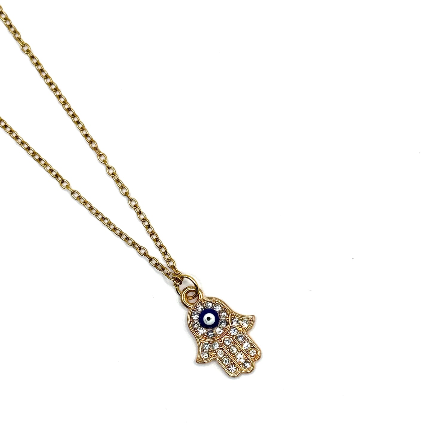 Goldene Kette "Hand der Fatima"