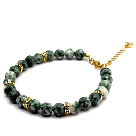 Armband "Greenpoint stone"