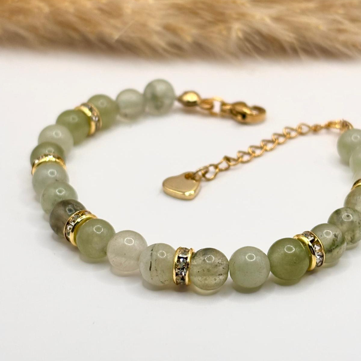 Armband „Prehnit“