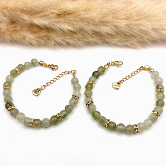 Armband „Prehnit“