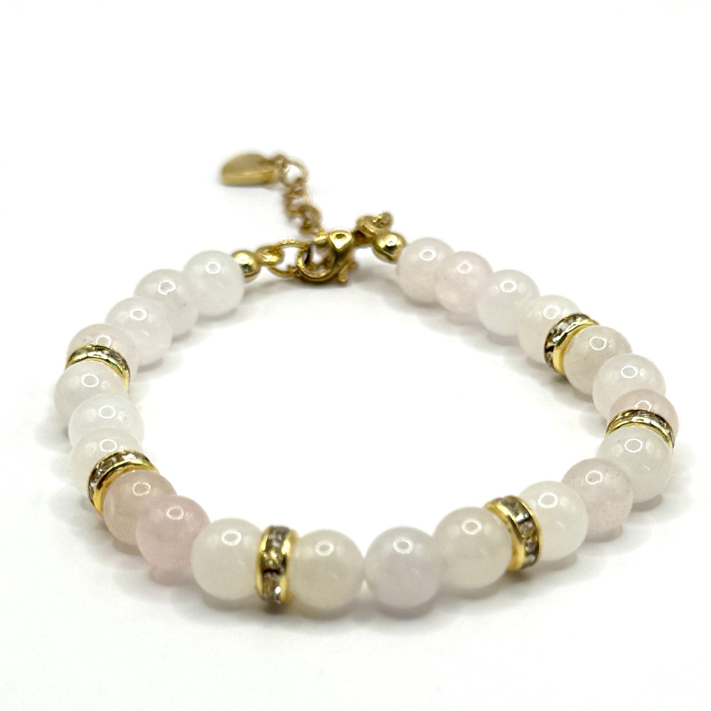 Armband „Rosenquarz“