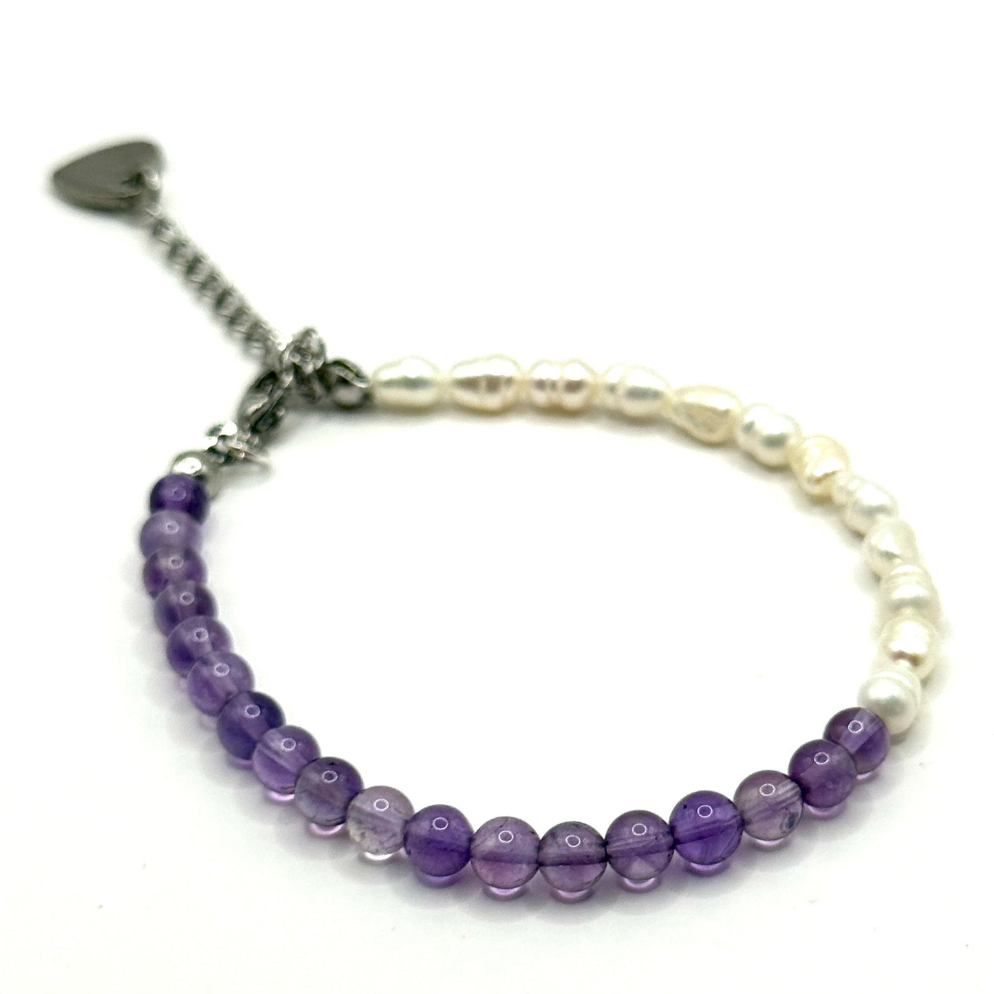 Amethyst-Süßwasser Armband