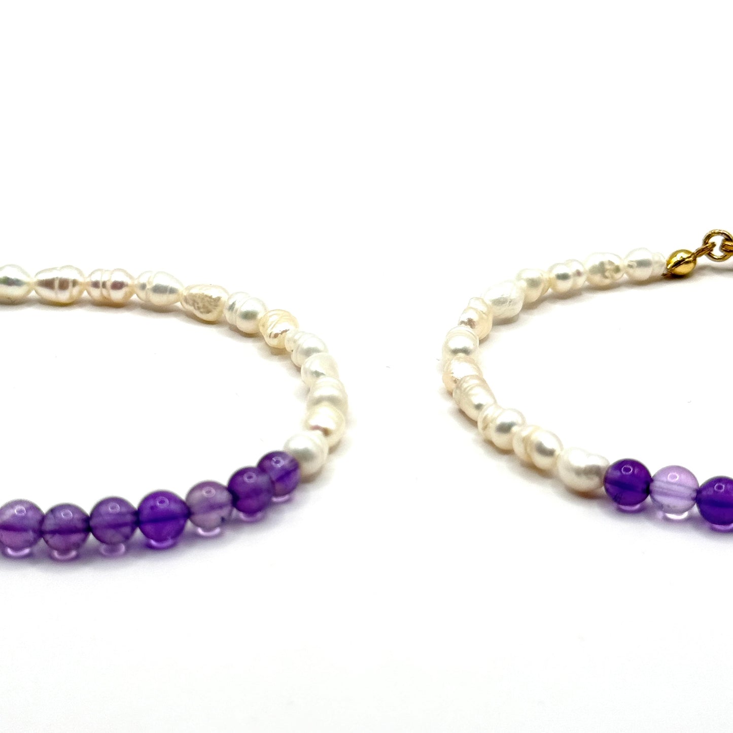Amethyst-Süßwasser Armband