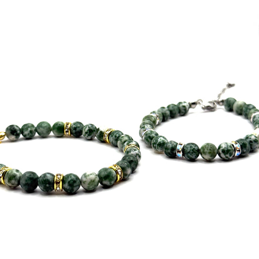 Armband "Greenpoint stone"