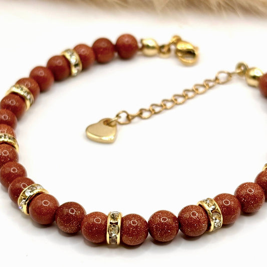 Armband „Goldener Sandstein“